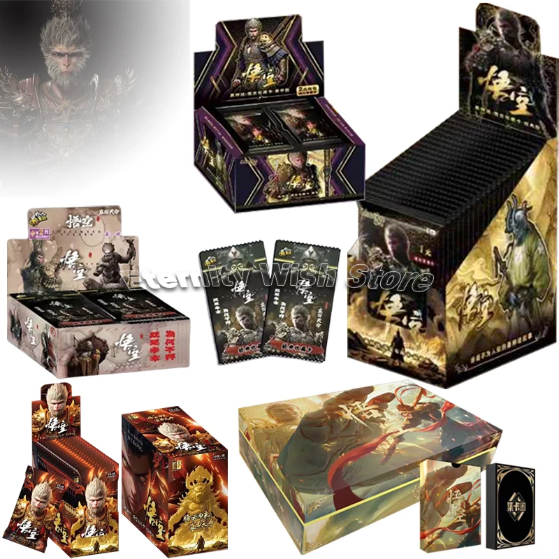 

Black Myth: Wukong Card Chinese Original 3A Games Sunwukong Tiger Pioneer Beauty Snake Akiri Monkey Collection Cards Toys