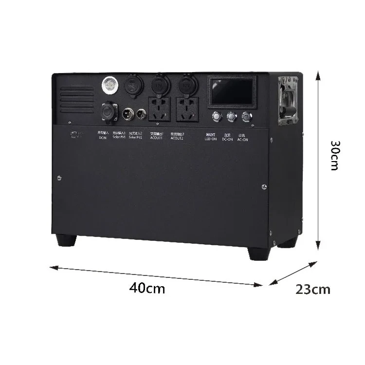 Portable Camping Power Station 3000W 3500Wh  Mobile Power Supply  Camping Backup Power Source