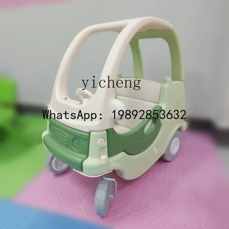 AE ملعب غرفة صغيرة سيارات لعب أربع عجلات سيارة قابلة للتحويل رياض الأطفال معدات التدريب الحسي #4