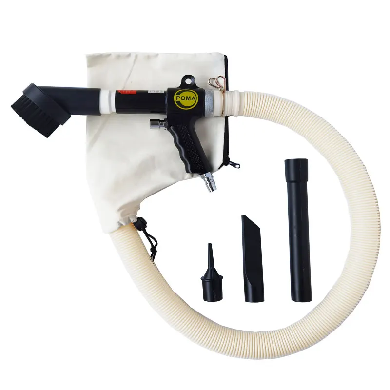 Ventosa pneumática com escova