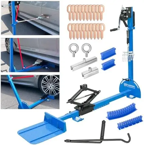 

3-in-1 Car Dent Repair Kit – PDR Tools with Pull Row & 8 Pieces