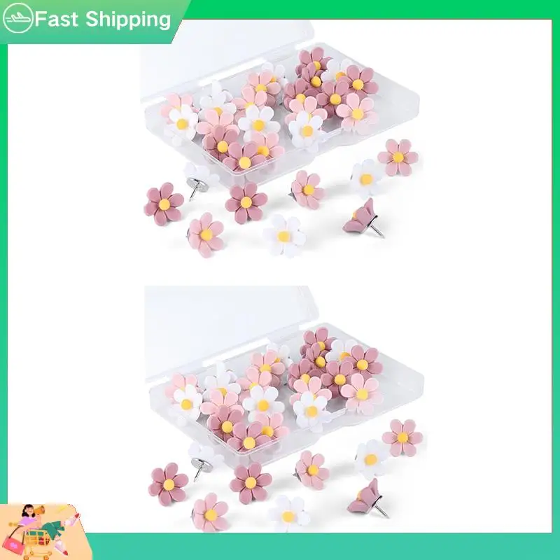 

Flower Push Pin Cork Notice Board Thumb Tacks Drawing Pin Chart Pins For Office Notice Bulletin Board-Tvdae