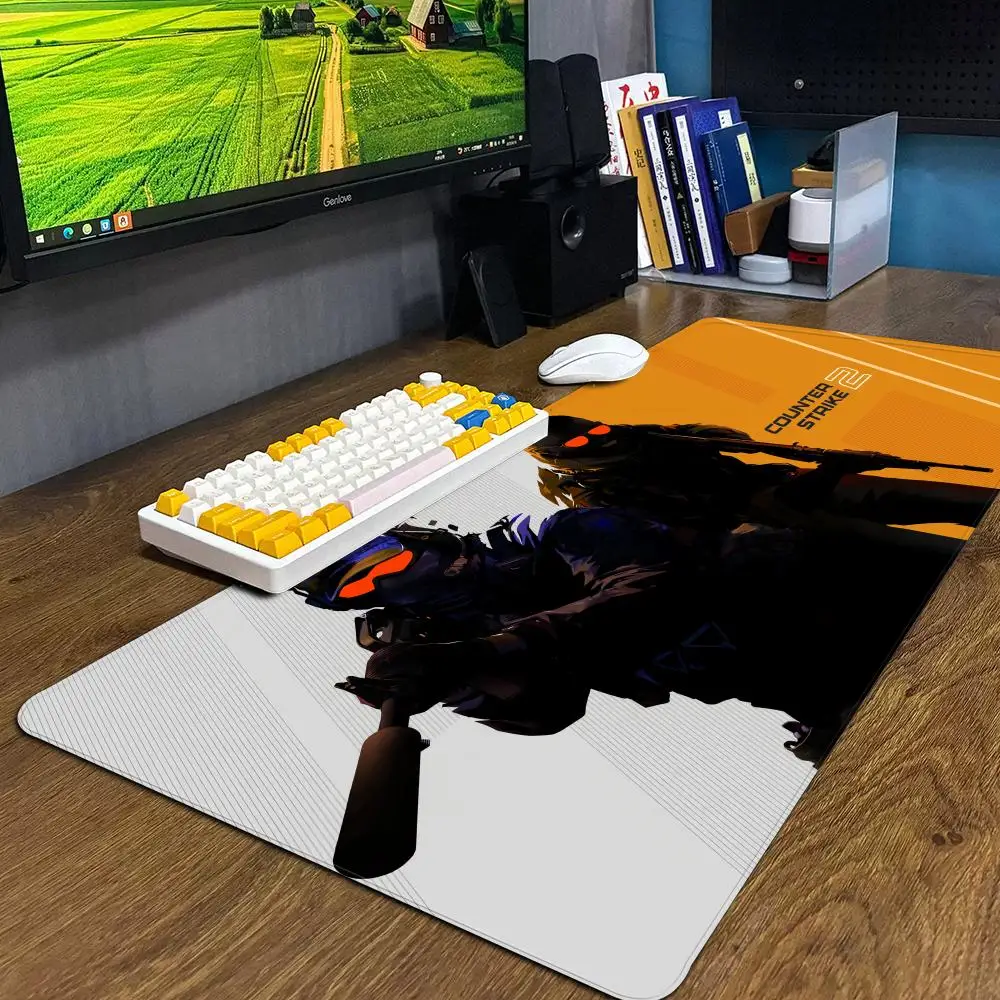 C-Counter Strike 2 Mouse Pad XXL Computer Accessories Large Keyboard Laptop Table Pad The New Product Gamer Gaming