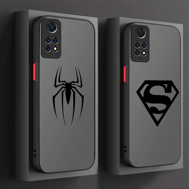 Marvel Spider Man Hard Case For Xiaomi Redmi Note 13 12 Pro Plus 4G 5G 12S 11S 11 10 10S 9 9S 8 Redmi 12 13 13C 12C A3X Cover