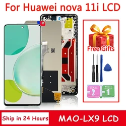 6.8'' Display For Huawei nova 11i nova11i LCD MAO-LX9N Display Touch Screen Digitizer For Huawei Nova 11i Nova11i MAO-LX9 LCD