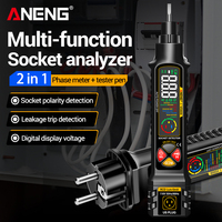 Circuit Breaker Finder Professional Socket Tester ANENG VD808 US/EU Plug Circuit Analyzers AC Voltage 2-440V electrician tools