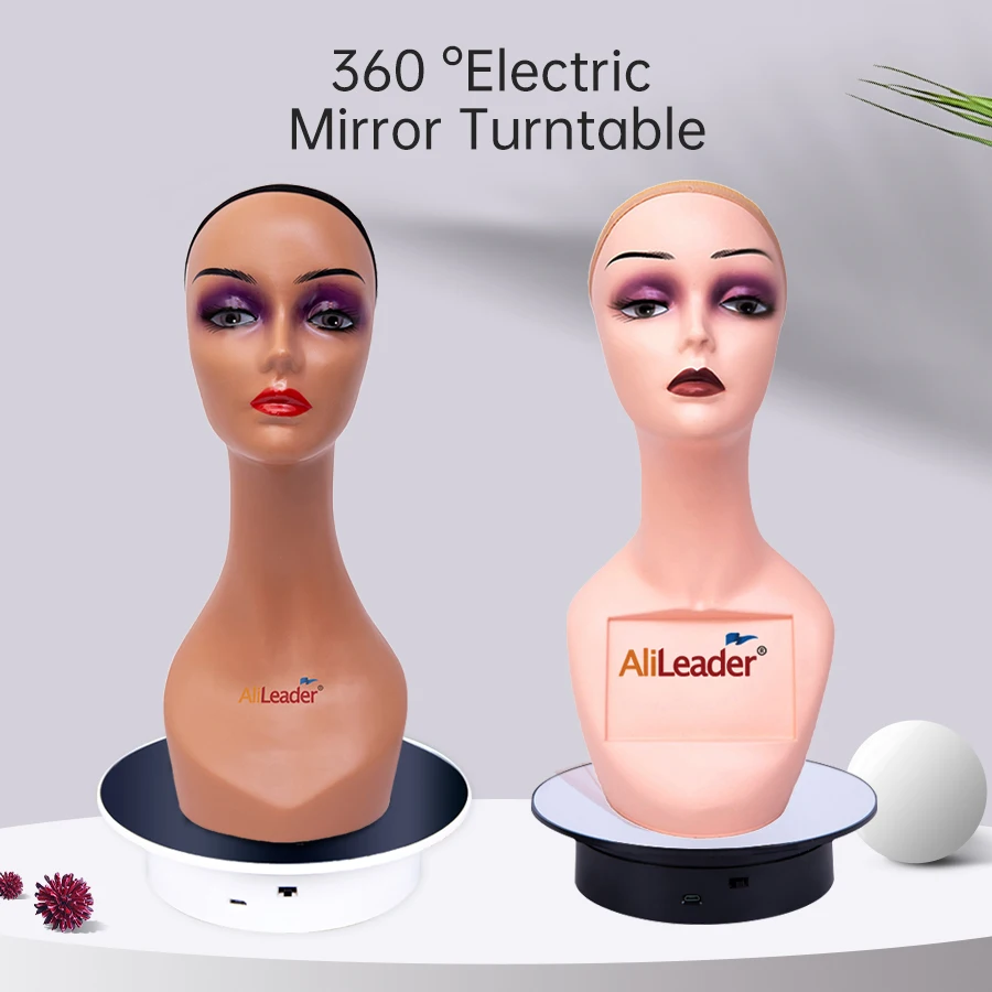 Pruik Mannequin Hoofd Stand Realistische Pruik Mannequins Mannequin Hoofd Zonder Schouders Mannequin Dhead Voor Pruiken Display Elektrische Stand