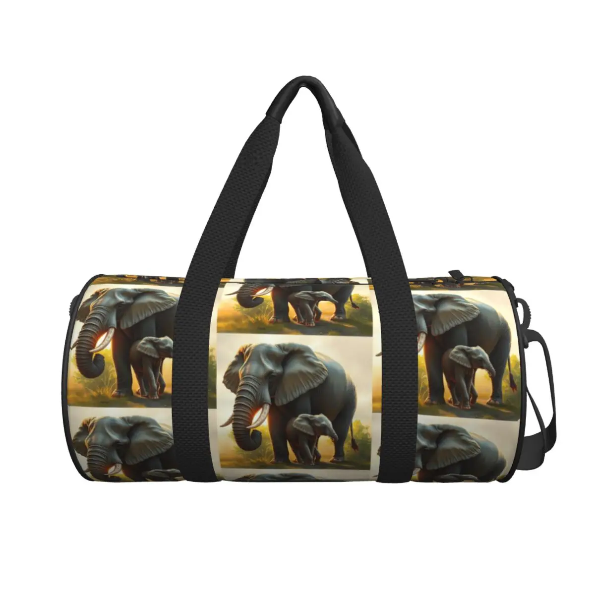 

Большая спортивная сумка A Majestic Elephant с таким слоном, водонепроницаемая дорожная сумка, сумки для фитнеса