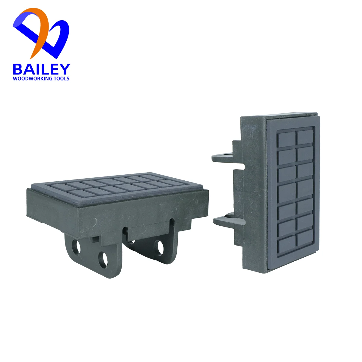 Bailey 10 Stuks 80X50Mm Transportband Kettingpad Ketting Track Pads Voor Homag Brandt Rand Banding Machine Houtbewerking Tool