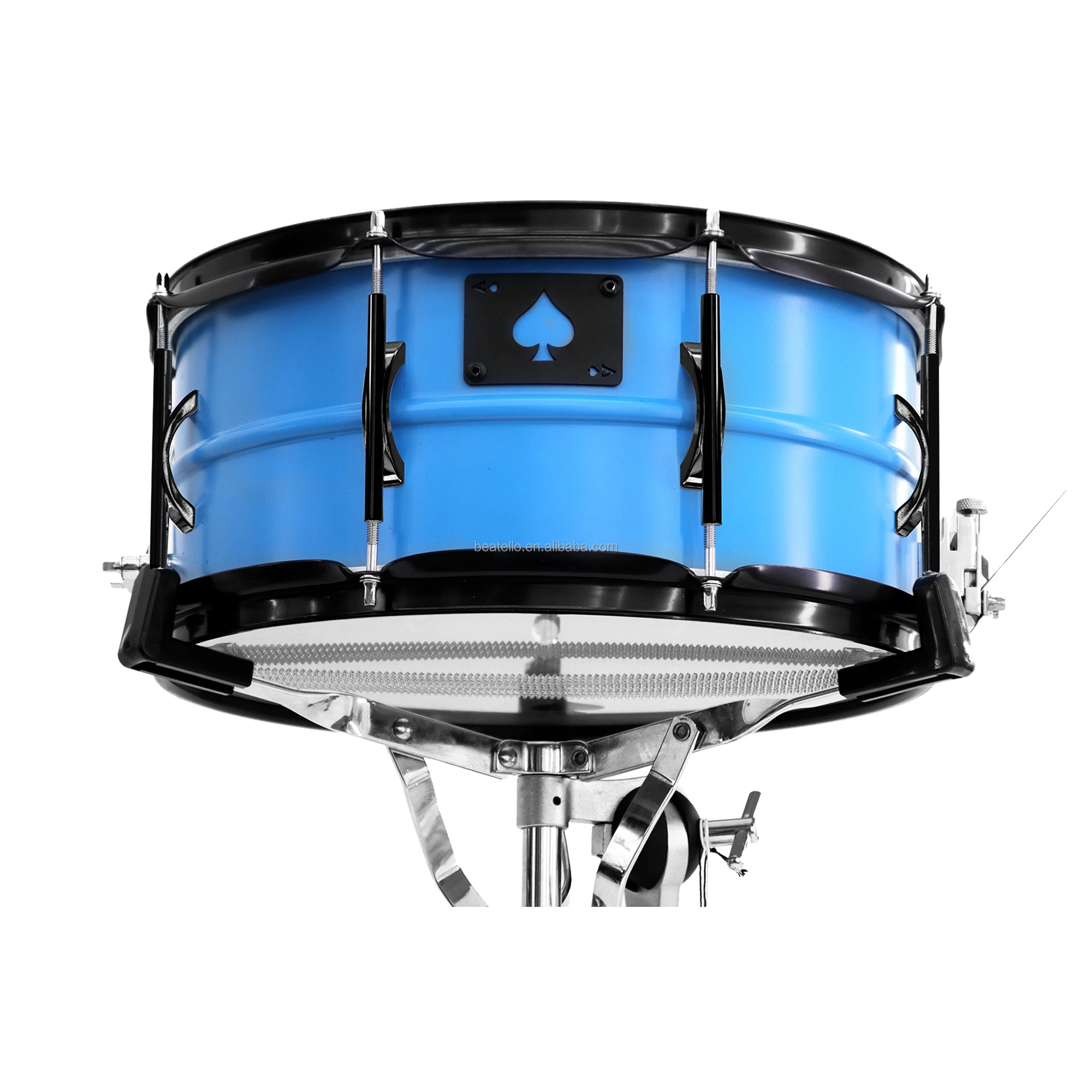 

14x6 Inch Aluminum Chamber Snare Drum Professional Percussion Instrument For Drum Sets With Wireless Feature