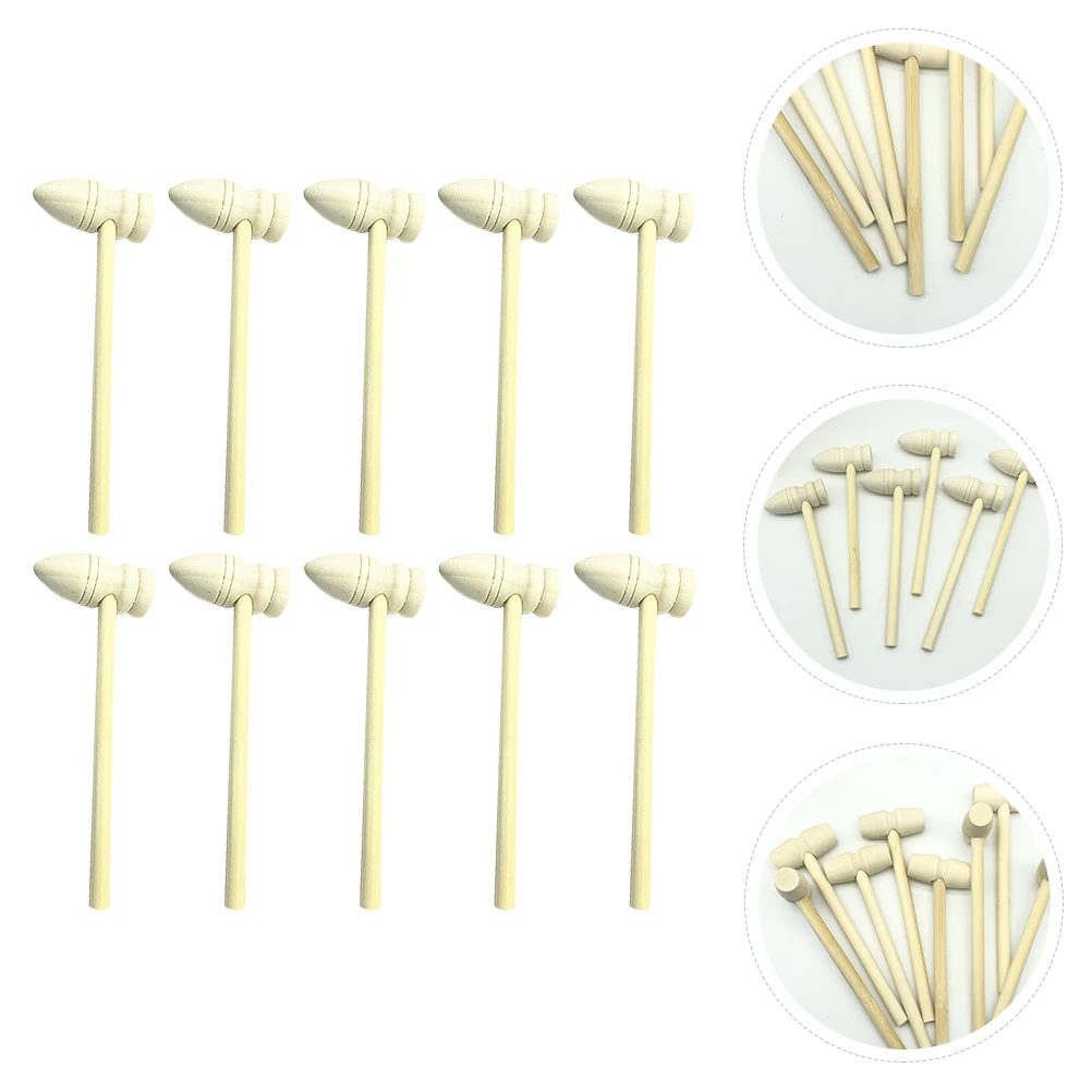 

Wooden Hammer Toy Seafood Tool Cake Toys Lobster Mallet Crab Mini Hammer High Quality Children Play DIY Accessories