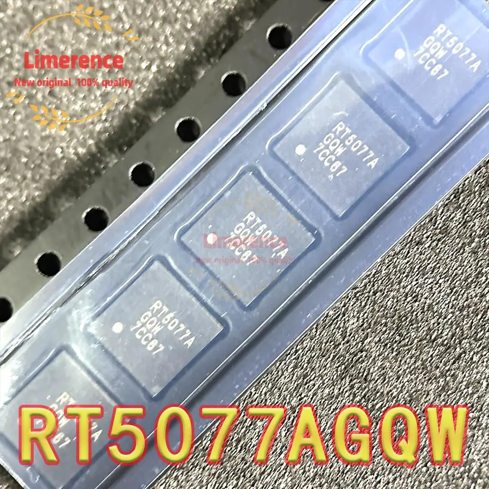 5PCS RT5077AGQW RT5077A Power Battery Management Chip IC QFN52