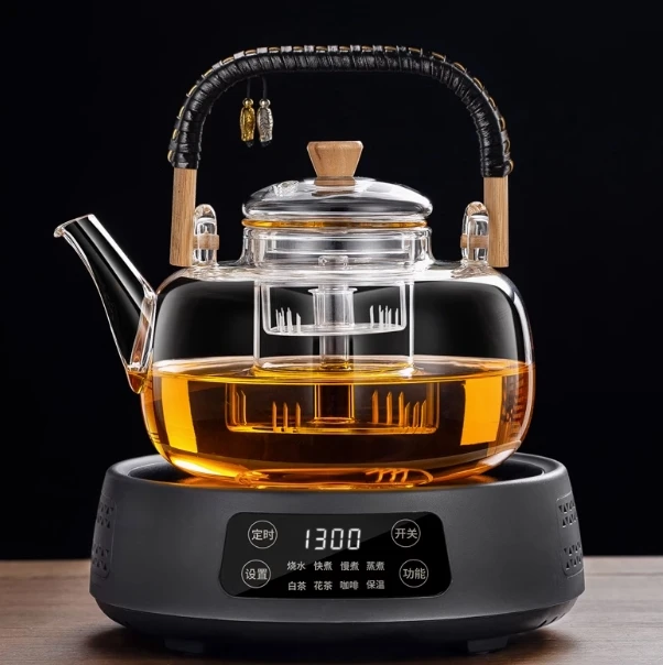 New electric ceramic stove tea maker glass high temperature cooking integrated 0.9LThe product can be customized.