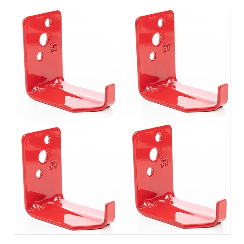 

AV36-1Set Fire Extinguisher Bracket Fire Extinguisher Mounts & Brackets Red Up To 20 Lbs
