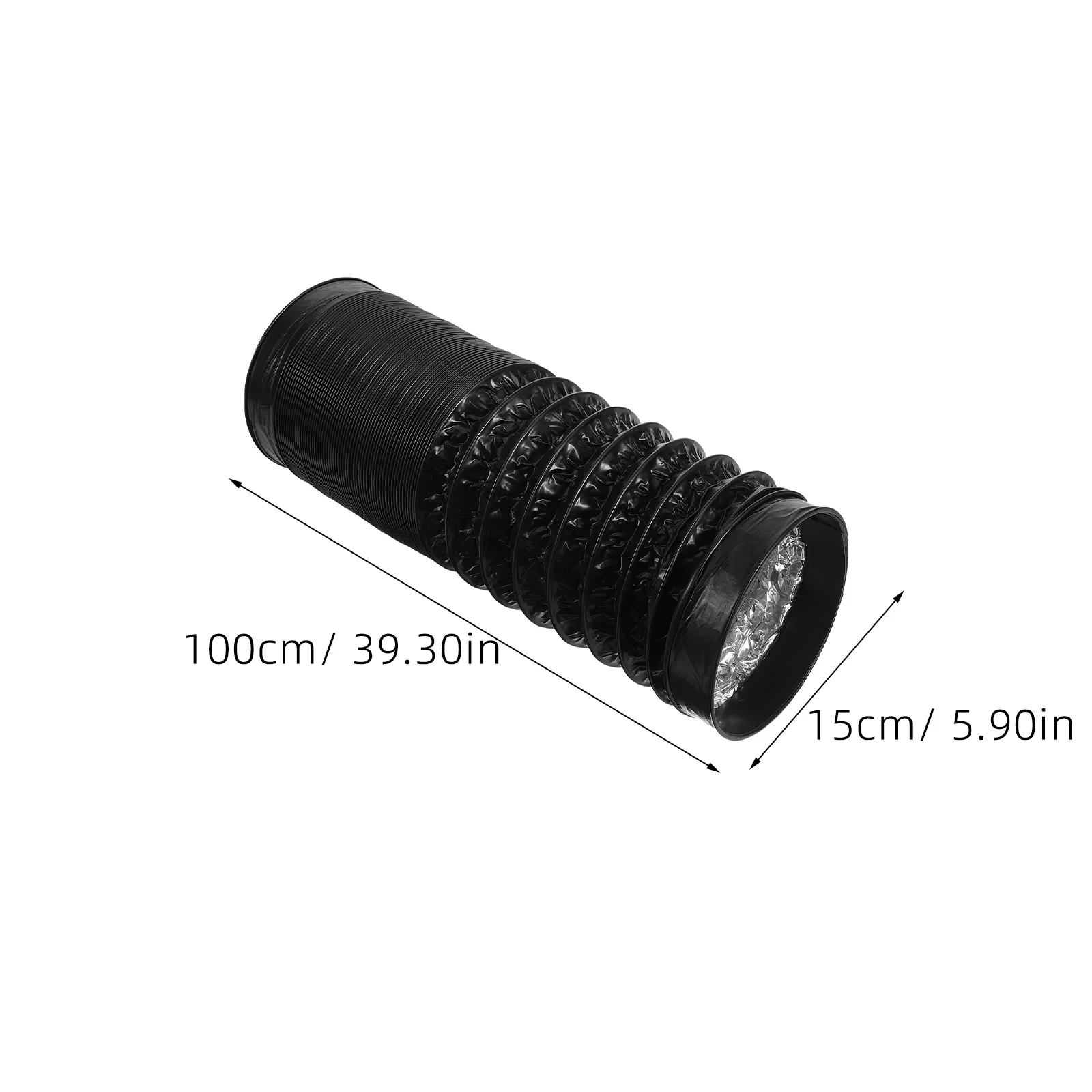 อลูมิเนียมแบบยืดหยุ่นเครื่องเป่าท่อ Vent Kit Roller Cooler ขนาดเล็กสําหรับพื้นที่แน่น Pvc ไอเสียช่องระบายอากาศน้ํา