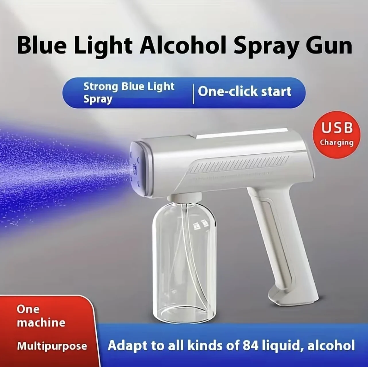Spray Spray Misting Nozzle Electric Sprayer Manual Fogger Plant Sprayer Automatic Sprayer Rechargeable Water Spray Bottle