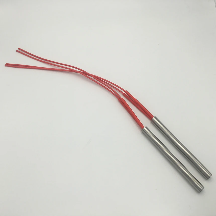 16x400 16*400mm 600W 1000W AC 110V 220V 380V cilindro in acciaio inox tubo stampo elemento riscaldante riscaldatore a cartuccia a estremità singola