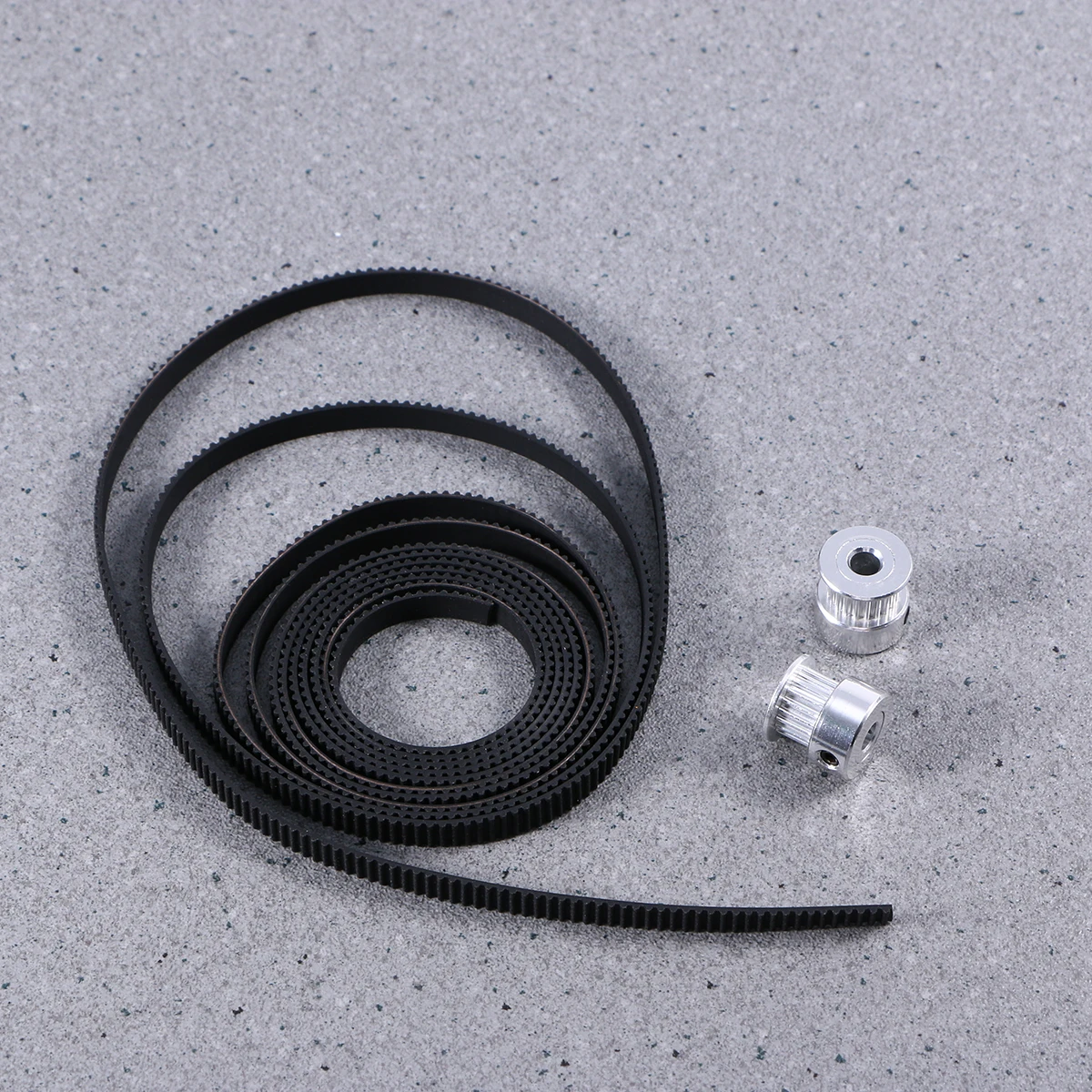 

2 Pcs 3D Printer Synchronization Wheel Belt Pulley Pulleys Timing for Motorcycles Transmission Distribution Rubber Synchronous