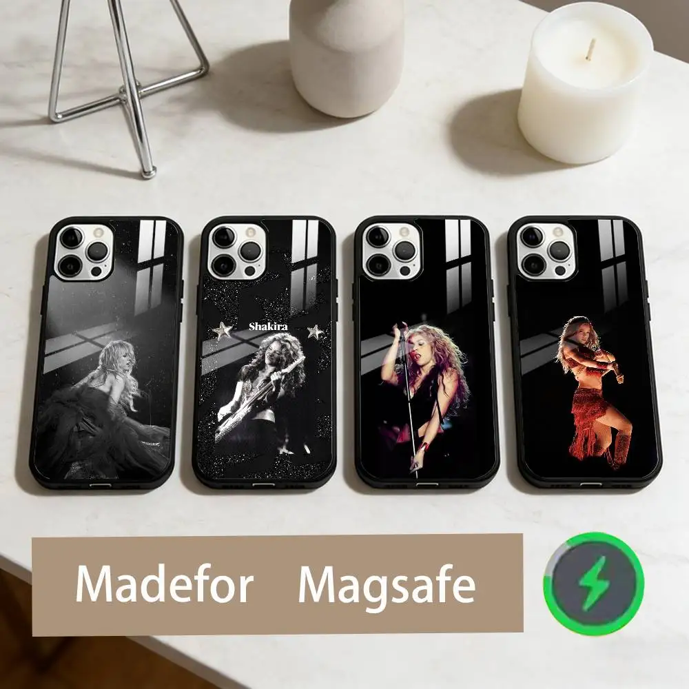 

S-Singer S-Shakiras Cool Phone Case For iPhone17,16,15,14,13,12,11 Plus,Pro Max Magnetic For Magsafe Wireless Charging