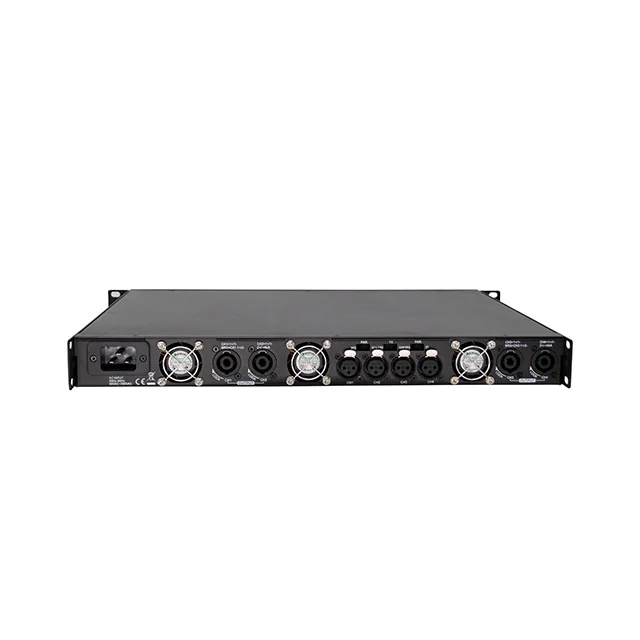 

4 Channel Amplificadores Digital Clase D 1600w Power Amplifier With Professional Amplifier