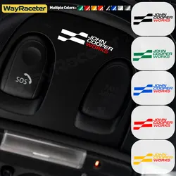 Car Window Interior Dashboard Sticker For MINI Countryman U25 2024 John Cooper Works F65 F66 J01 R53 R56 R58 F55 F56 F60 F54 R55