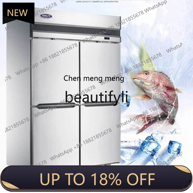 

Z189 Commercial Vertical Double Door Four Door Freezer Refrigerated Refrigerated Air Cooled Refrigerator Air Cooled Frost Free