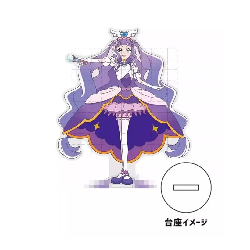 Game Hirogaru Sky! Precure Acrylic Stand Doll Anime Ellee Figure Model Plate Cosplay Toy for Gift