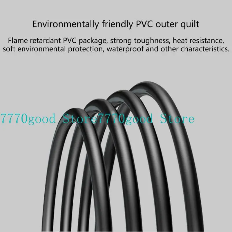

652F IEC320 C5 Female to 5-15P Male Adapters Cord, C5-5-15P Extension Cord, US NEMA 5-15P to C5 Adapters Connectors Cable