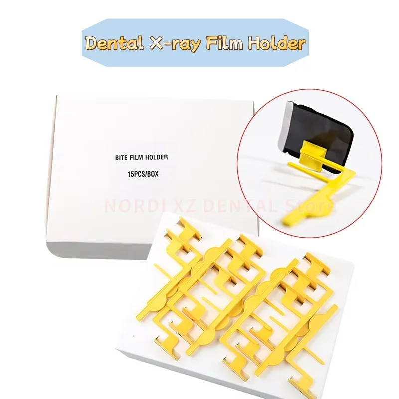 

15pcs/set Dental X-Ray Bite Film Holder Dentistry Lab Use Digital X Ray Film Positioner Holder Plastic For Dental IP Image Plate