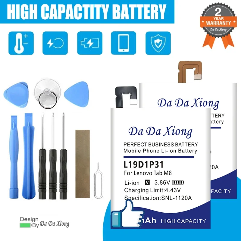 LB001 L14D2P31 BL196 BL211 Battery For Lenovo K5 K6 Enjoy K320T K350T P700 P700i P780 Xiaoxin Yoga Pad Plus 11