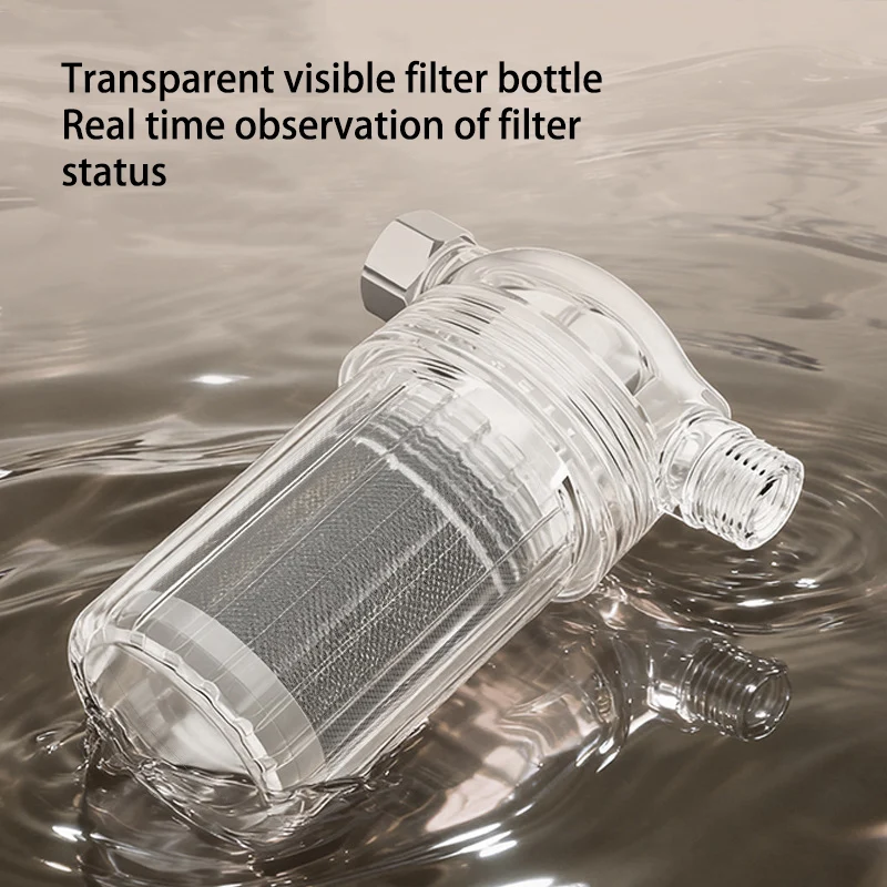 Shower Filter Household Water Heater Front Water Purifier Bathroom Faucet Shower Head Universal Purification Filter Element