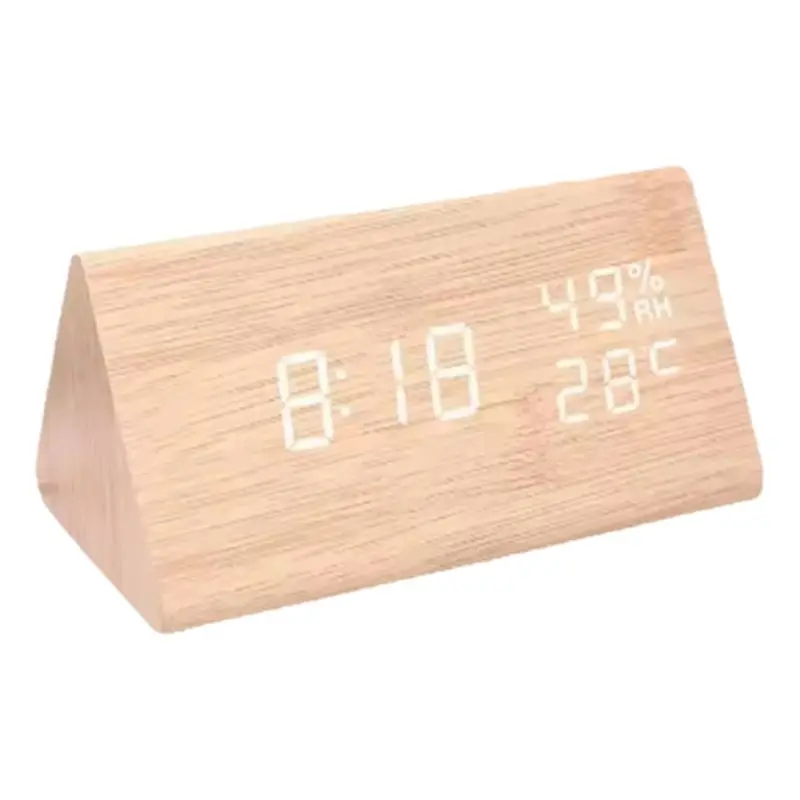AC76-Smart Alarm Clocks For Bedrooms Smart Clock Digital Alarm Clocks For Bedrooms Khaki