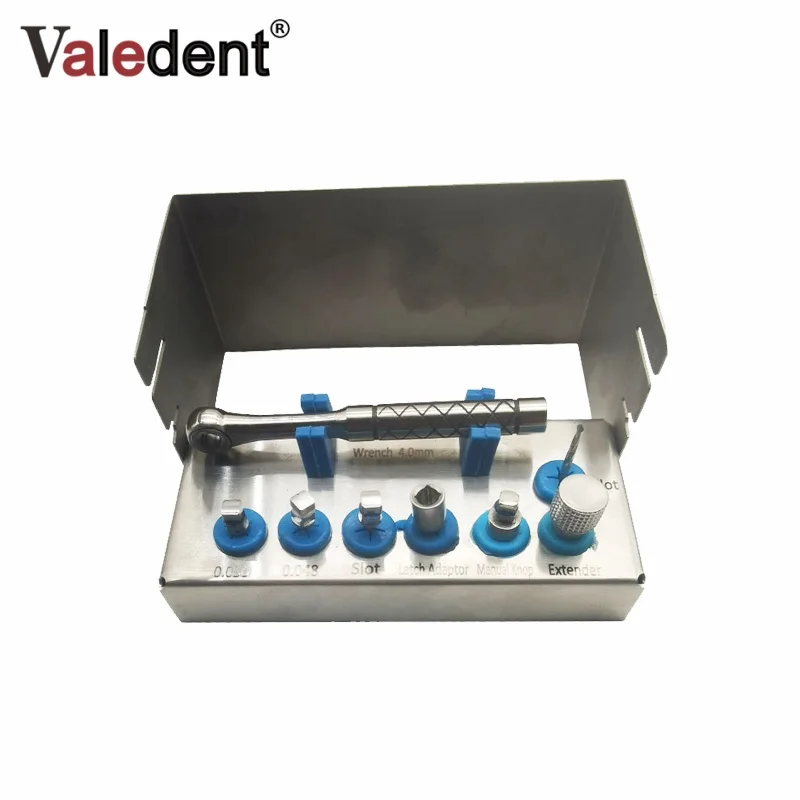 الأسنان العالمي زرع عزم الدوران المفكات وجع مجموعة أدوات طب الأسنان زرع الأسنان أدوات طبيب الأسنان قاعدة المواد #5