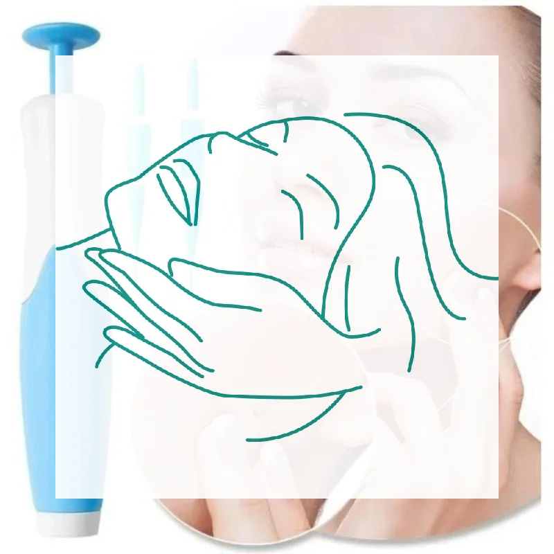 Tweekoppige Wratten Verwijderen Pen Set Auto Skin Tag Remover Pijnloos Mol Wratten Remover Skin Tag Removal Kit Huidverzorging Schoonheid Tool