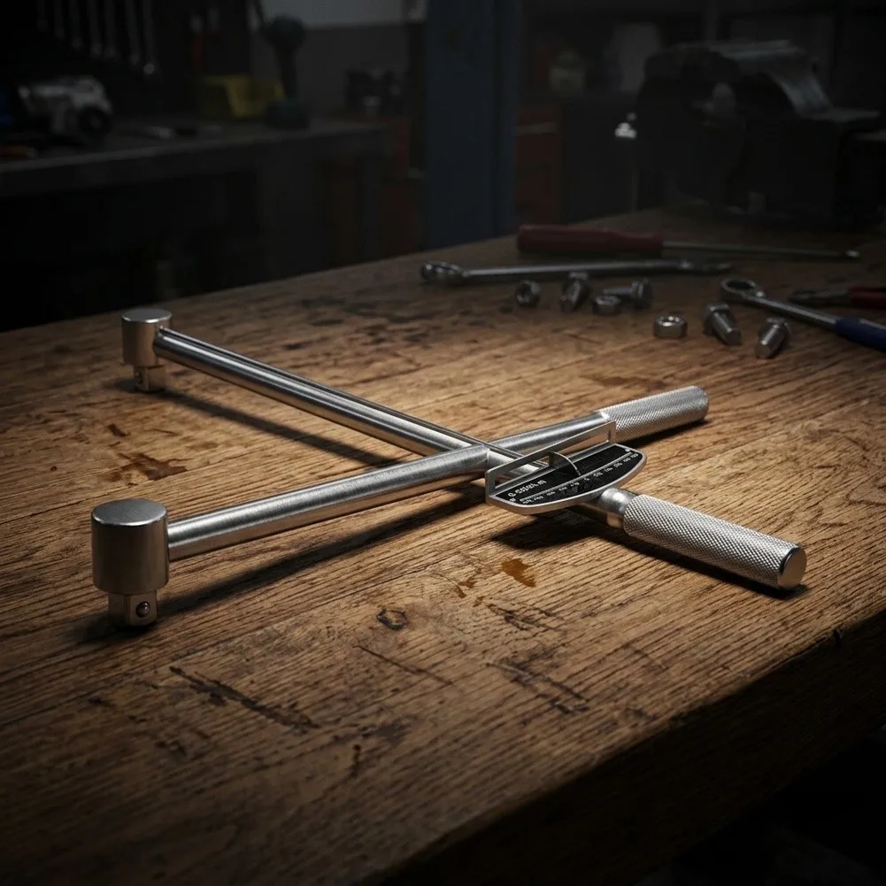 Professional Adjustable For Dial Torque Wrench with Pointer Display 0-500 Nm and 0-300 Nm for Accurate Fastener Tightening