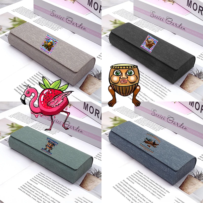 

Italian Brainrot Eyewear Cases Sunglasses Reading Glasses Carry Bag Hard Box Cartoon Eyewear Protector Storage Box Glasses Pouch