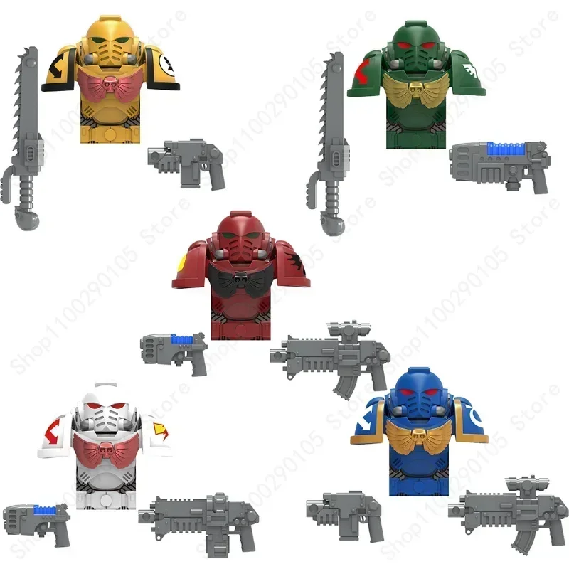 WM Blocks Mini Action Figures Building Blocks, Soldados Knights Bricks, Jogos Legiões, Bonecas de Brinquedo, Modelos Presentes, MY601, 602, 603,