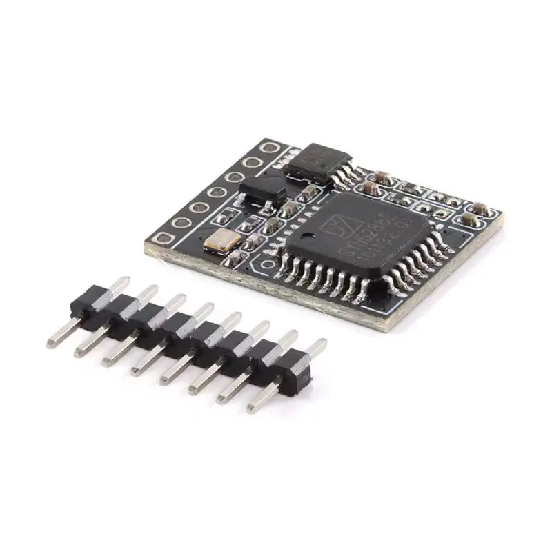 SYN6288-A Speech Synthesis Module TTS Recording-free Human Text to Intelligent Speech Broadcast with Power Amplifier 6288E
