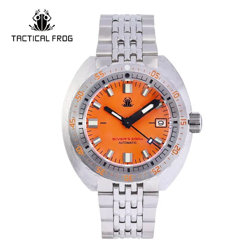 

Tactical Frog V3 SUB 300T Men Watches Diver NH35 Automatic Self Winding Sapphire Crystal 200m Waterproof Mechanical Wristwatches