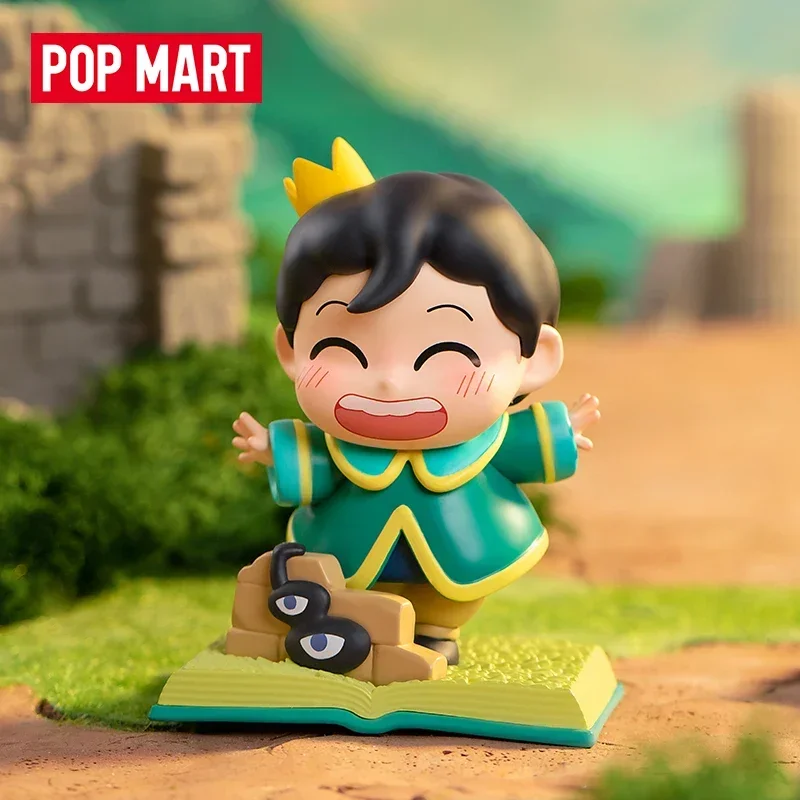 Pop Mart-Boîte ennemi de la série de livres de rois, sac de devinettes, jouets originaux, figurine d'anime mignon au beurre, ornements de bureau, cadeau de collection