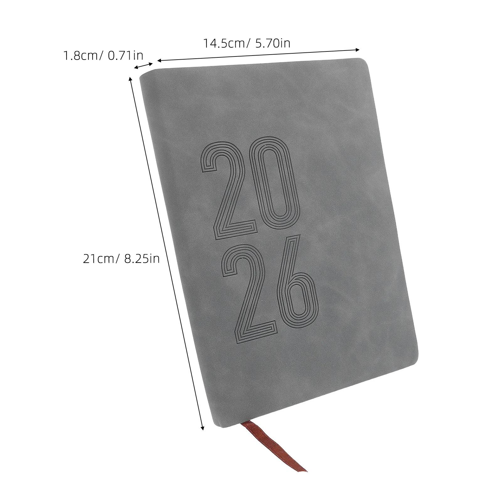 مخطط 2026: منظم جدول الأعمال التقويمي، مجلة أسبوعية، متتبع عادة المكتب المنزلي اليومي #5