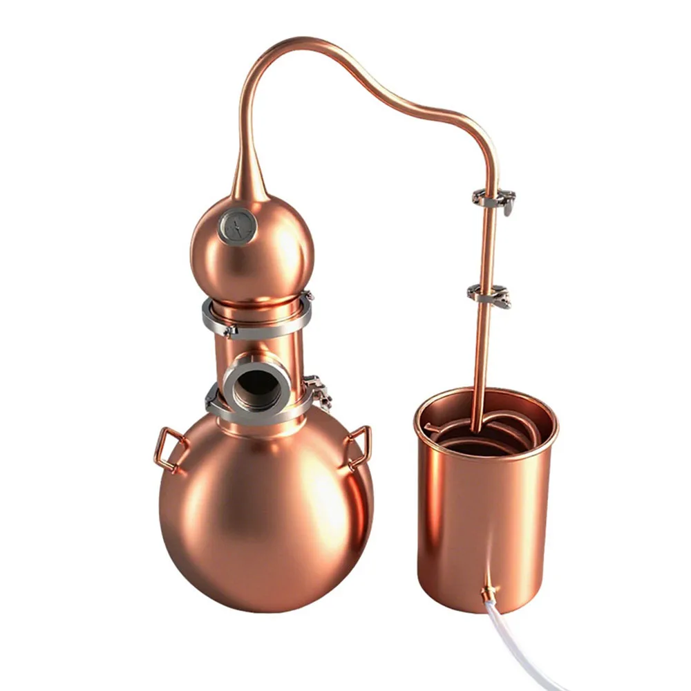 Handmade Copper Still | 10L/15L/20L/30L Small Home Distiller Kit
