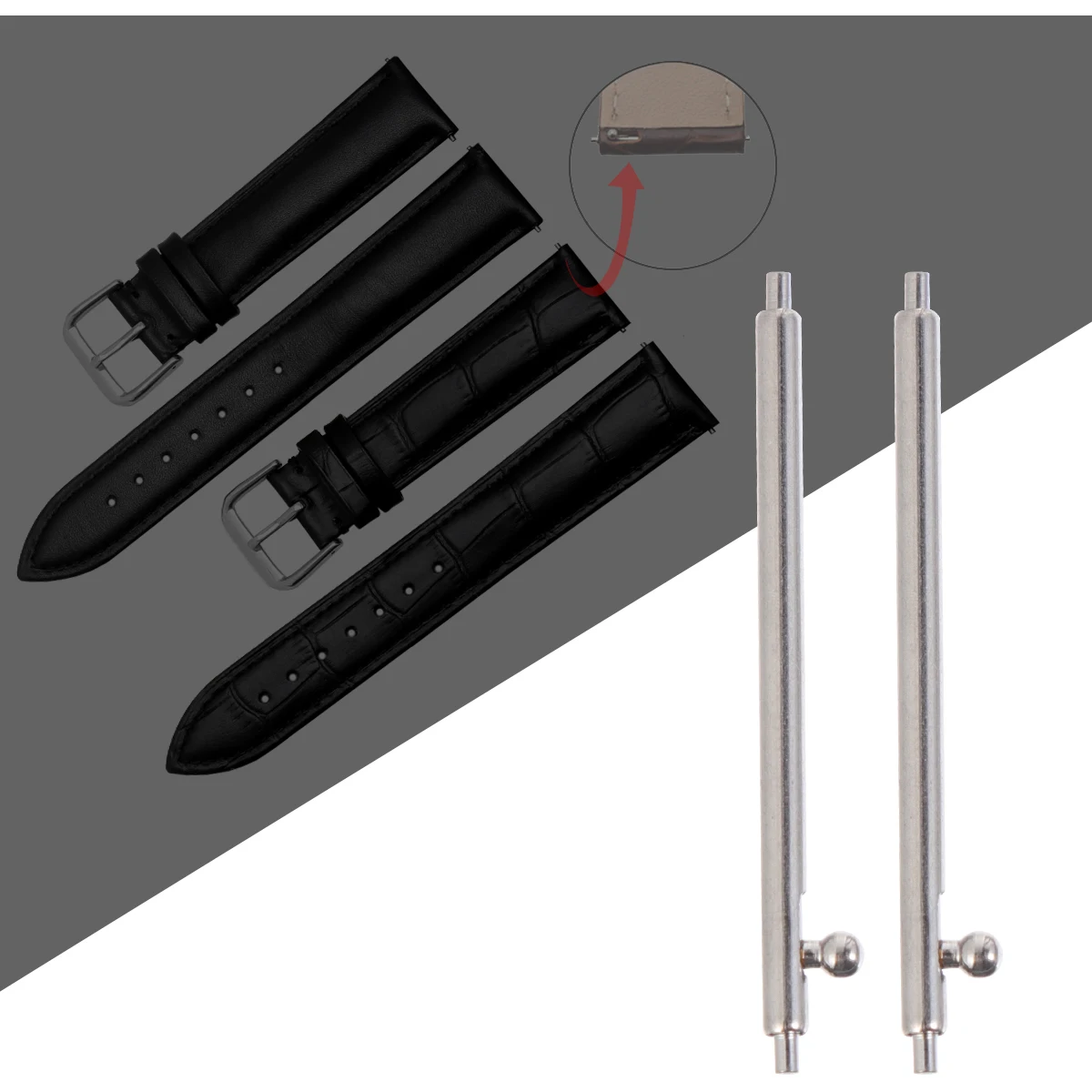 

Watch Straps Stainless Steel Raw Ears Band Connecting Pin Remover Tool for Watchbands Opener
