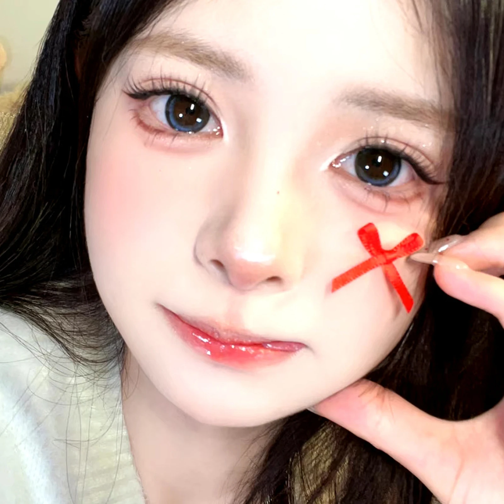 Korean Style False Eyelashes Black Brown C Curl Cluster lash Natural Fluffy High Volume Daily eyelash Makeup accessories
