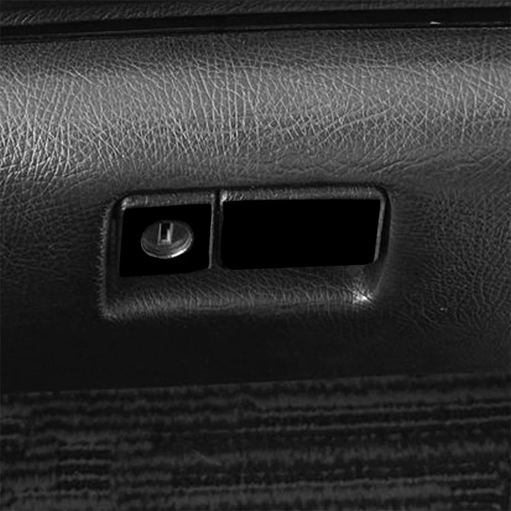 For Toyota Supra A80 MK4 1993-1999 Piano Black Co-pilot Glove Storage Box Keyhole Switch Panel Cover Car Accessories Sticker