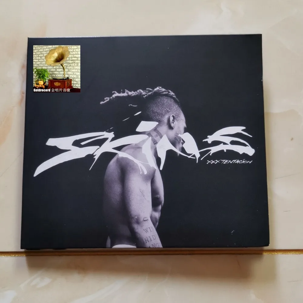 

XXXTentacion Skins 2018 CD Posthumous Rap Hip-Hop Album Brand New Sealed In Stock