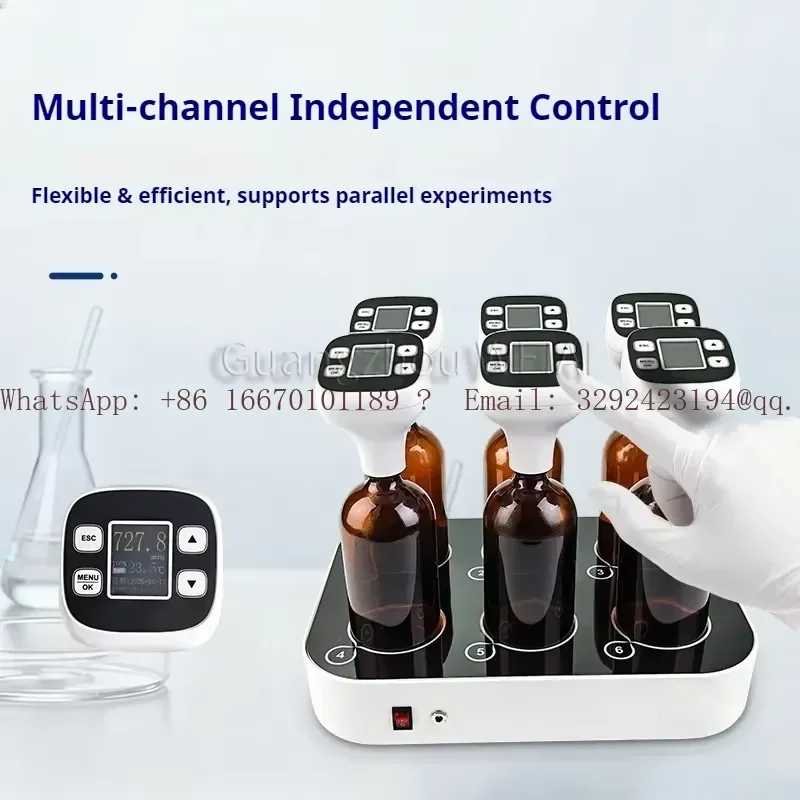 WEIAI Mercury-Free Digital Biochemical Oxygen Demand Water Quality Test Laboratory Differential Pressure Bod Measurement Tool