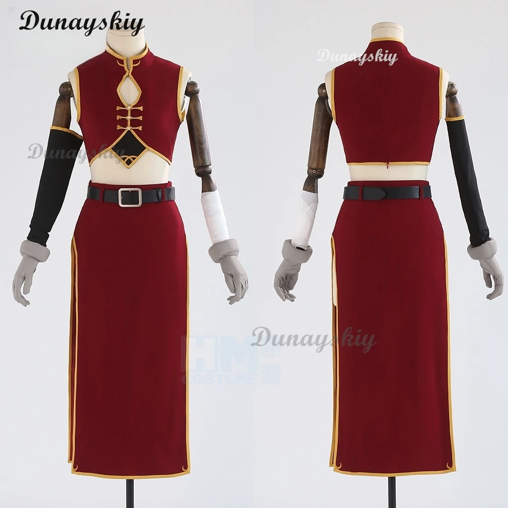 Kagura 2 anni dopo abito stile cinese uniforme cosplay anime GinTama costume prop personalizzato festa di carnevale di Halloween