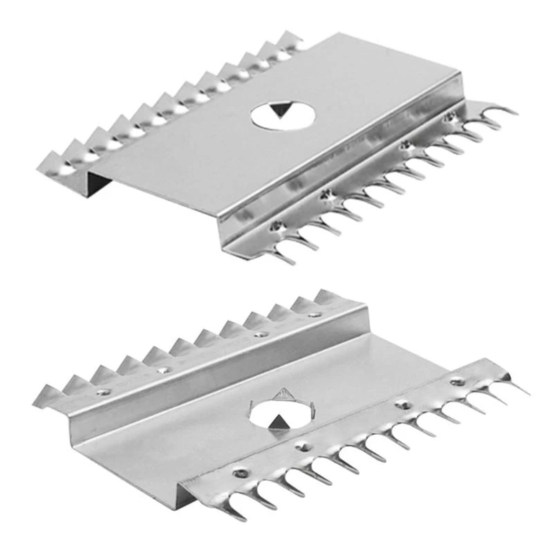 LXAF 50 Pcs Lightweight Solar Panel Lightningproof Grounding Conductive Sheet Plate Stainless Steel Grounding Clip Washer