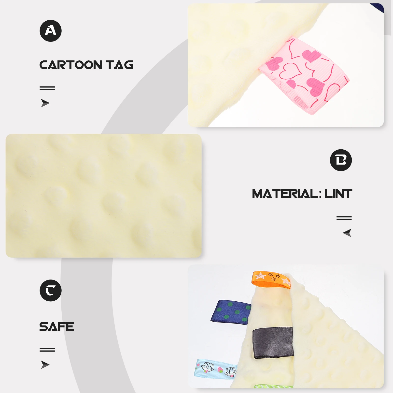 

Soothing Towel Newborn Towels Handkerchief Care Baby Toys Cotton Soother Toddler